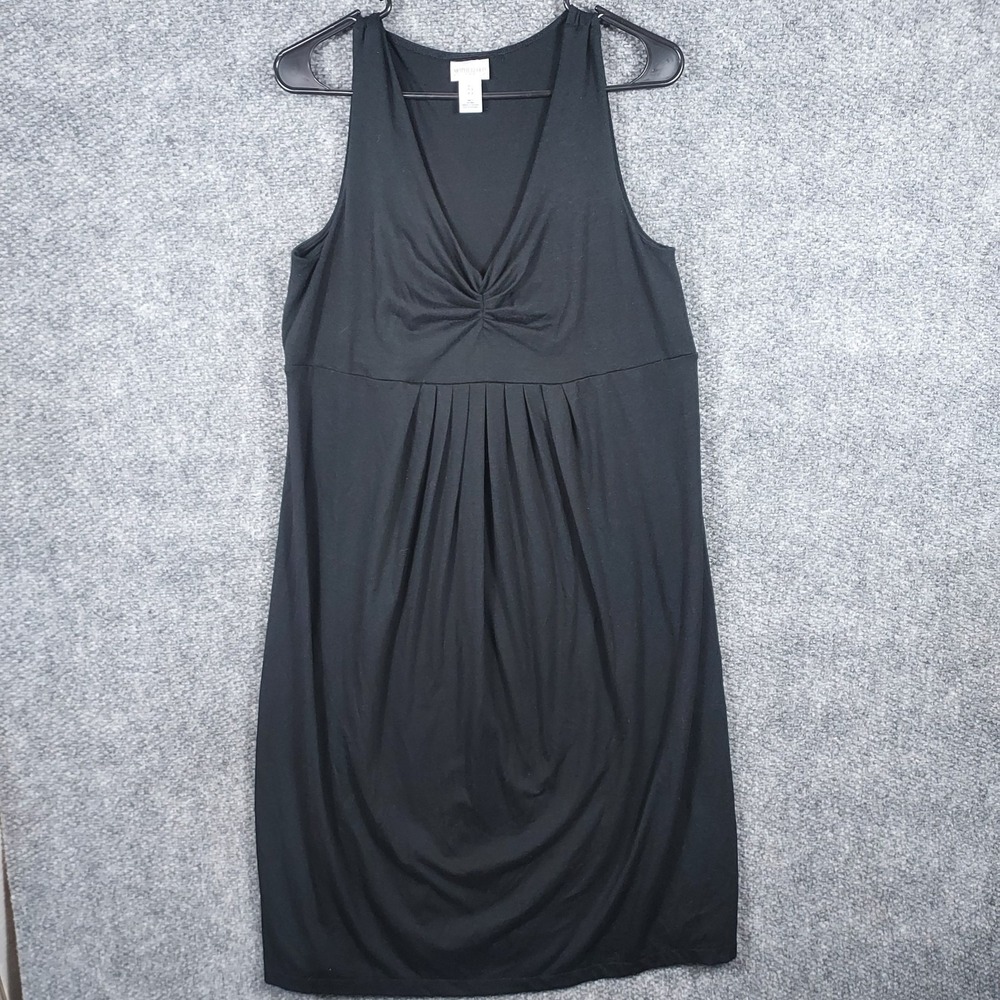Motherhood Maternity Black Sleeveless Midi Dress size L